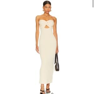 SNDYS Maia Maxi Dress in Sand